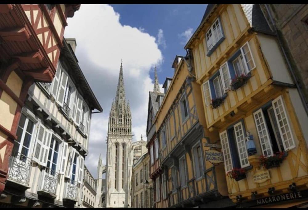 Maison Hyper Centre Ville - 4 Pers - 2 Places De Parking Gratuites Quimper Eksteriør bilde